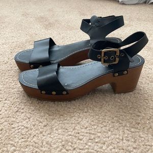 American Eagle | Black | Sandal Heels | 5.5